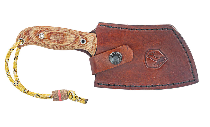 Condor Primal Cleaver Fixed Blade Knife Micarta (4.09" Bead Blast) CTK2011-4HC