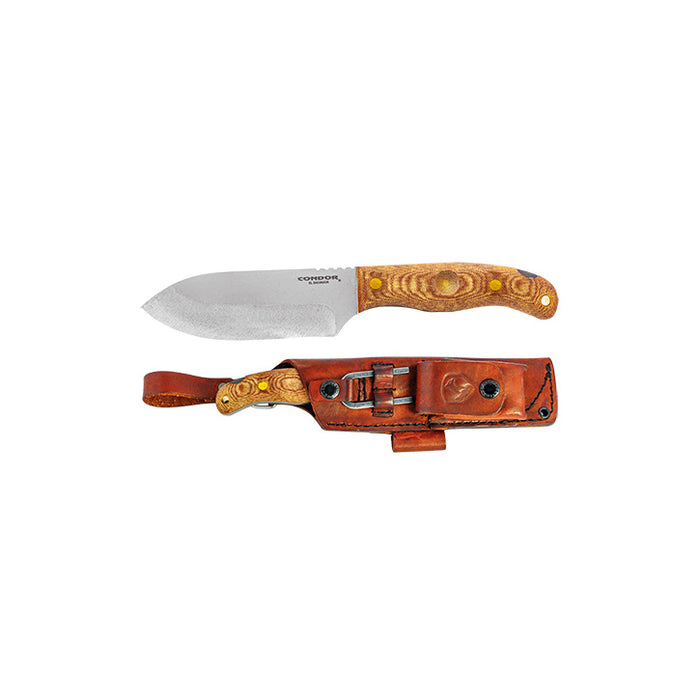 Condor Toki Knife fixed blade knife Tan Micarta (4.6" Blasted) CTK3920-4.7HC