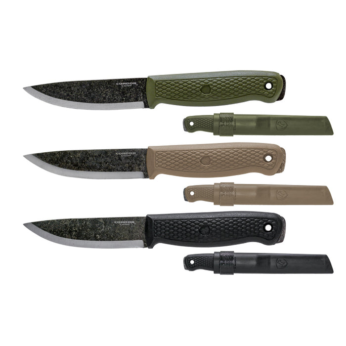 Condor Terrasaur Knife fixed blade knife Army Green Poly (Natural) CTK3925-4.1