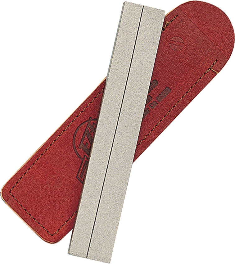 EZE-LAP 1"x6" Fine Diamond Sharpener W/ Leather Pouch EZL46F