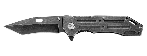 Kershaw Lifter Assisted Opening Flipper Knife (3.5" BlackWash) 1302BW