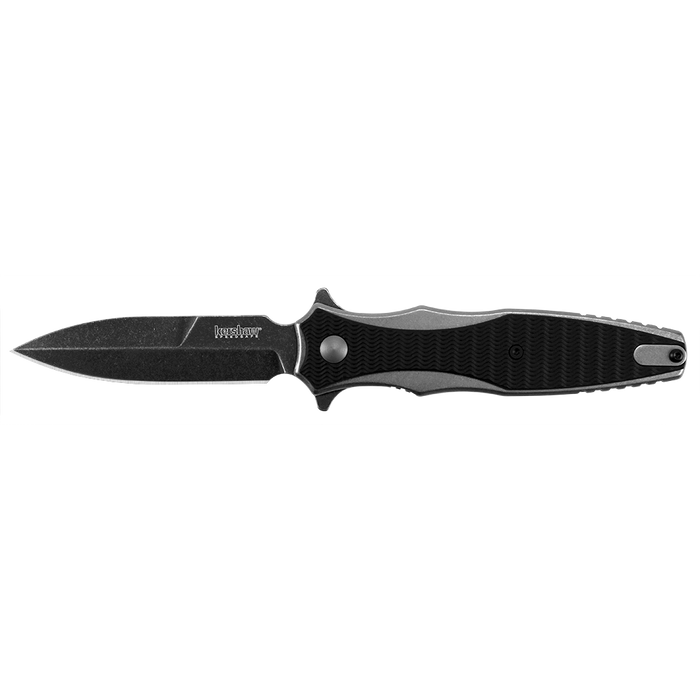 Kershaw Decimus A/O Frame Lock Knife Black GFN (3.25" Blackwash) 1559