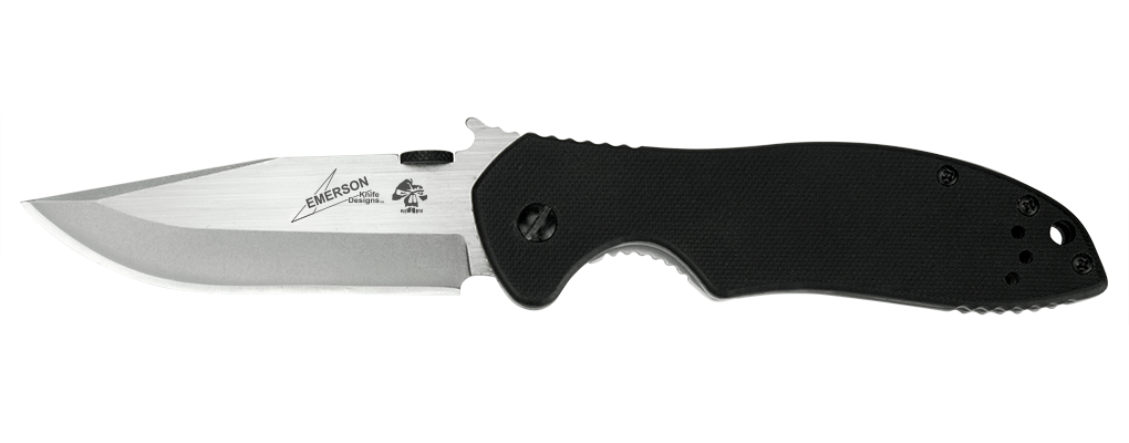 Kershaw Emerson CQC-6K Frame Lock Knife Black G-10 (3.25" Black) 6034