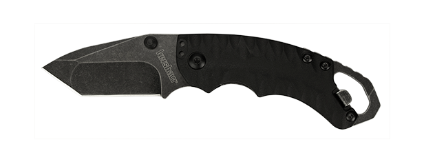 Kershaw Shuffle II Tanto Liner Lock Knife Black (2.25" BlackWash) 8750TBLKBW