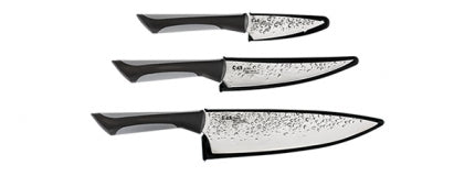 KAI Luna 3-Piece Essential Kitchen Knife Set ABS0370