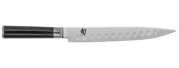 Shun Classic 9" Hollow-Ground Slicing Kitchen Knife DM0720