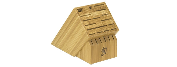 Shun 22-Slot Bamboo Block DM0832