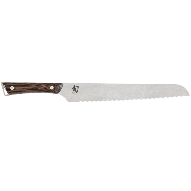 Shun Kanso 9" Bread Knife fixed blade knife Wenge Handle SWT0705