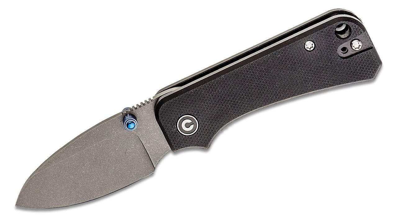 CIVIVI Baby Banter Liner Lock Knife Black G-10 (2.34" SW Nitro-V) C19068S-1