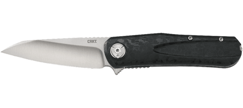CRKT Mah-Hawk A/O Folding Knife Black GRN (3.19" Satin) 6535