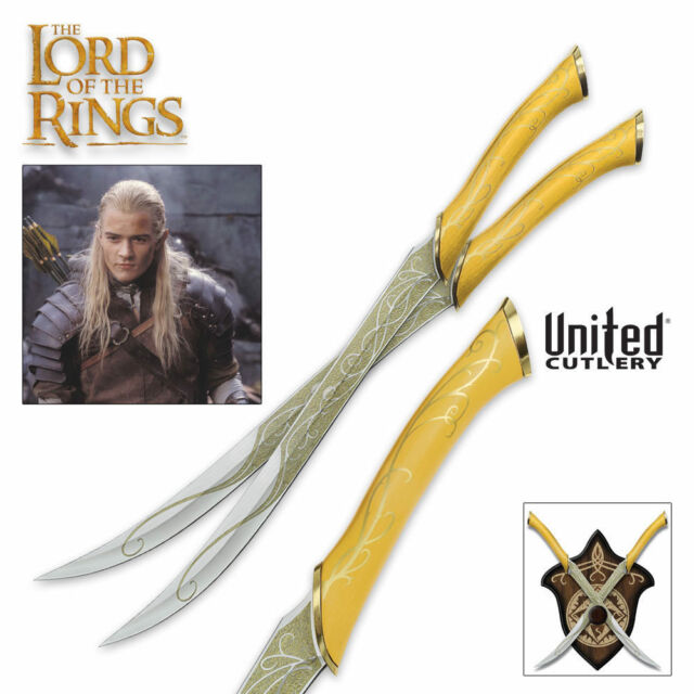 United Cutlery The Lord of the Rings Fighting Knives of Legolas Greenleaf UC1372