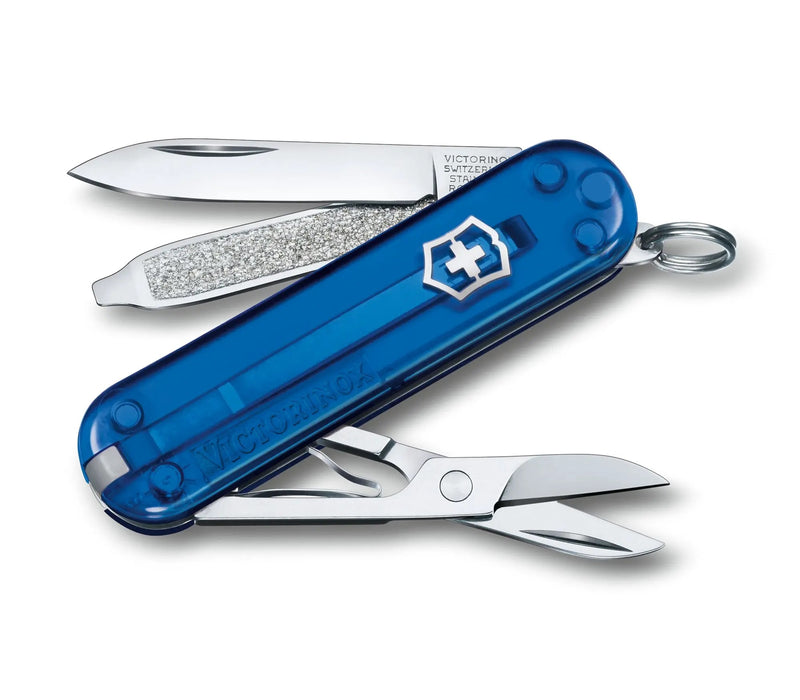 Victorinox Classic SD (Deep Ocean Blue) Swiss Army Knife Multi-Tool 0.6223.T2G