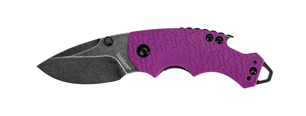 Kershaw Shuffle Liner Lock Knife Purple (2.375" BlackWash) 8700PURBW