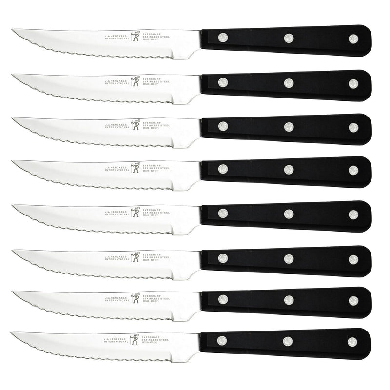 ZWILLING J A Henckels 3-Rivet 8 Pc Steak Knife Set 39322-800