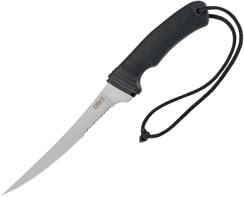 CRKT Big Eddy Fixed Blade Fillet Knife (6.75" Serr) 3008N