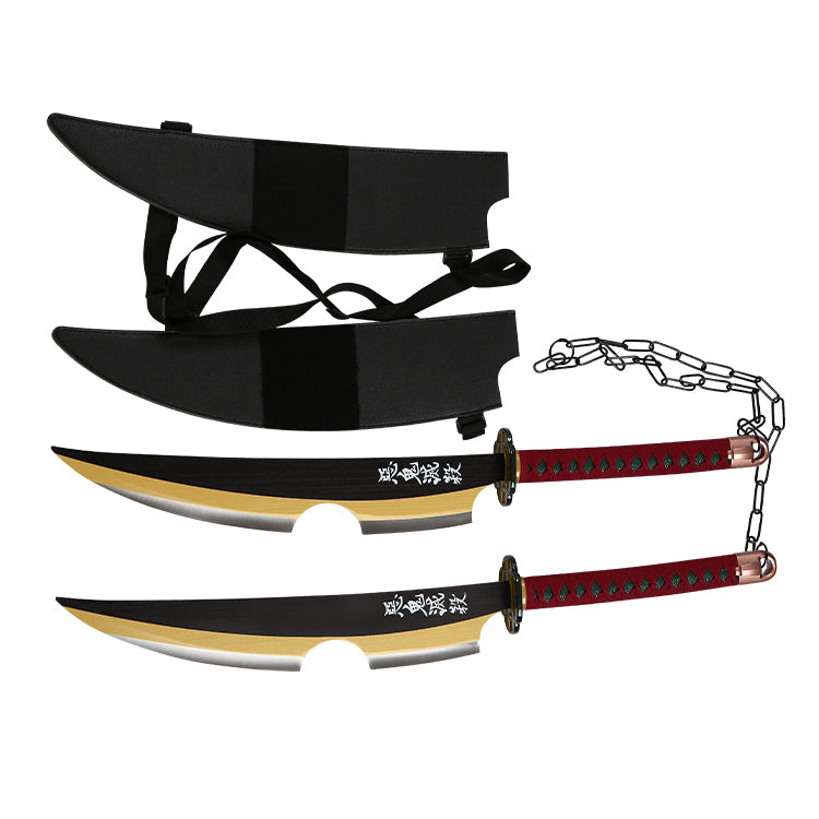 Demon Slayer Tengen Uzui’s Twin Nichirin Swords