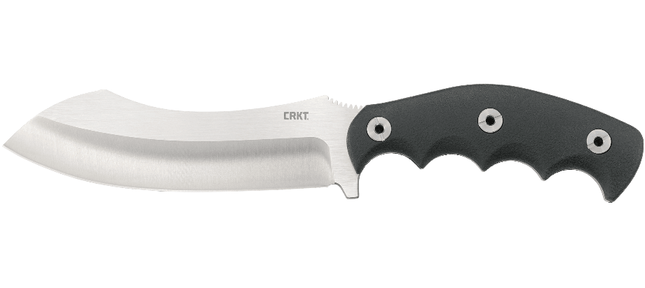 CRKT Catchall Fixed Blade Knife Rubberized GRN (5.51" Satin) 2866