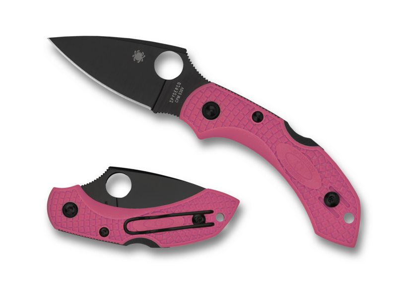 Spyderco Dragonfly 2 Pink FRN CPMS30V (2.3" Black) C28FPPNS30VBK2