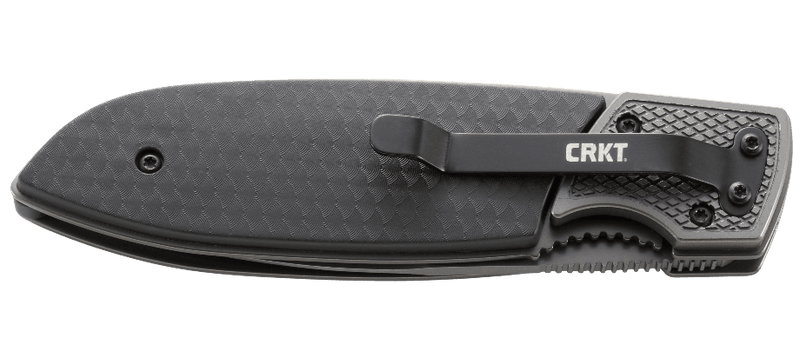 CRKT Russ Kommer Fulcrum 2 Folding Knife GRN (3.18" Gray) 7435