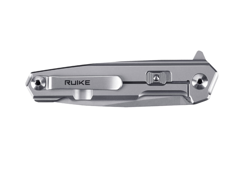 Ruike Frame Lock Folding Knife 420 Stainless (3.5" Bead Blast) P875-SZ