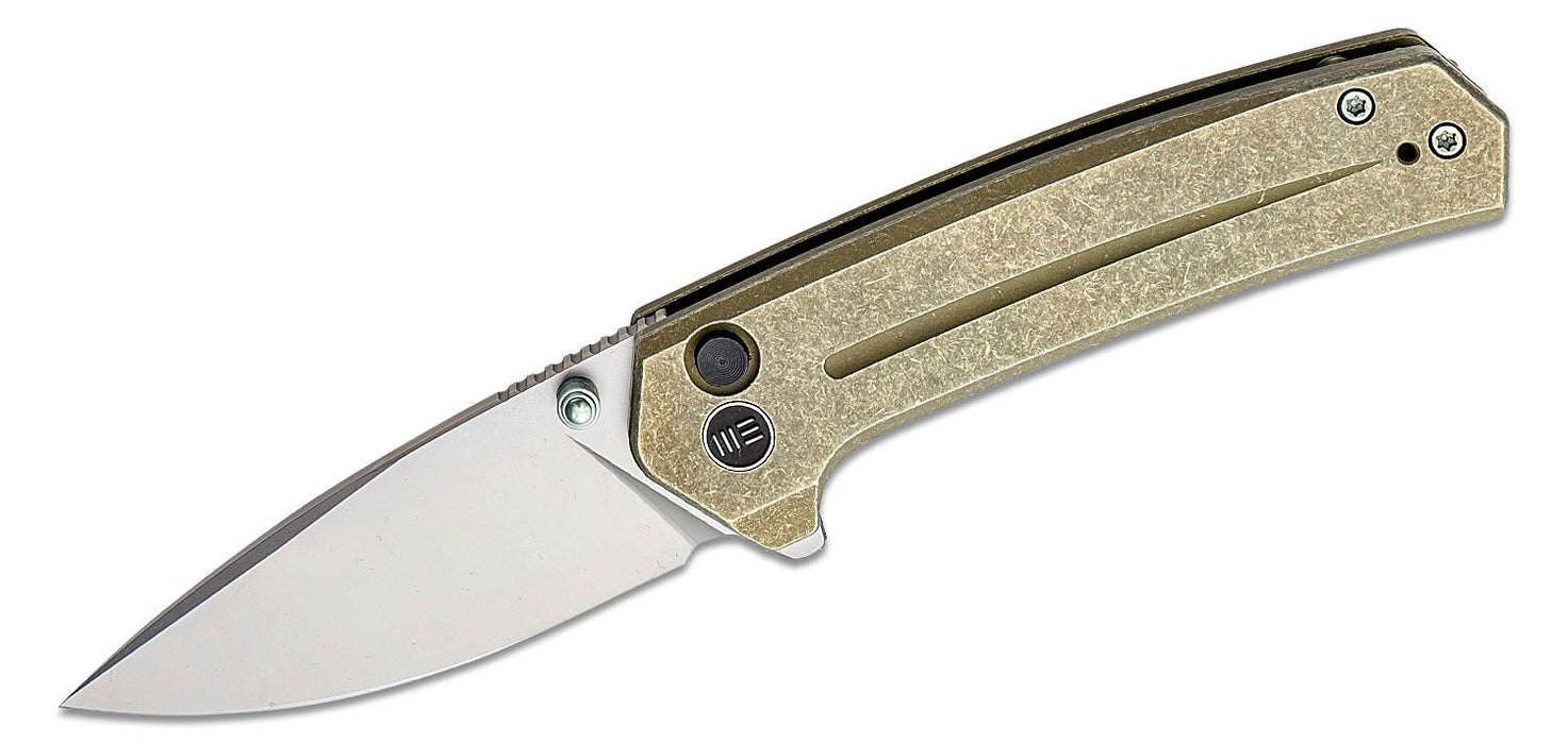 WE Knife Co Culex Button Lock Knife Green Titanium (2.97" BB) WE21026B-5