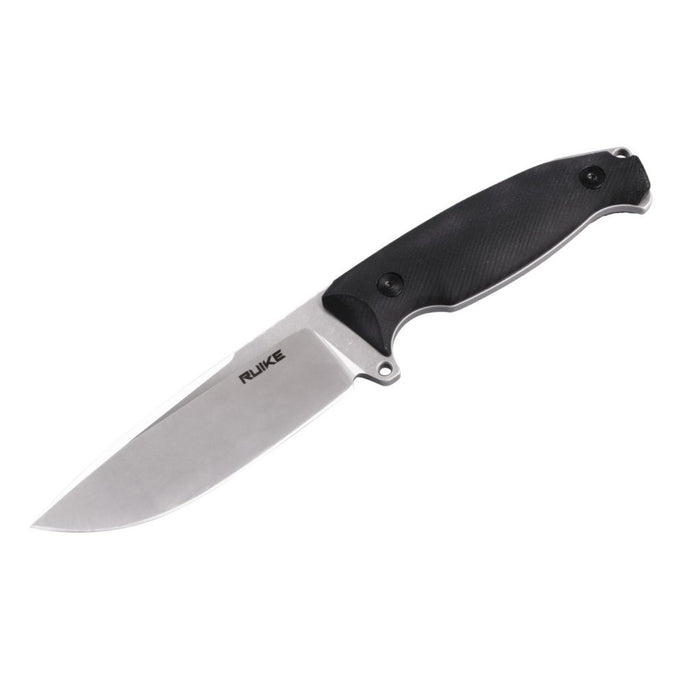 Ruike Jager fixed blade knife Knife Black G-10 (4.33" Stonewash) F118