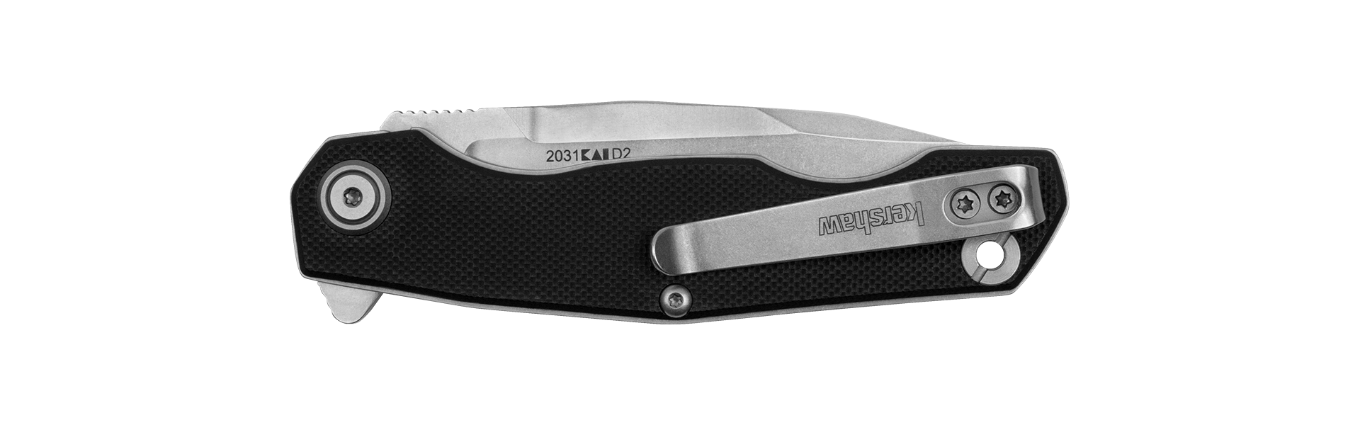 Kershaw Inception Liner Lock Knife Black G-10 (3.25" Stonewash) 2031