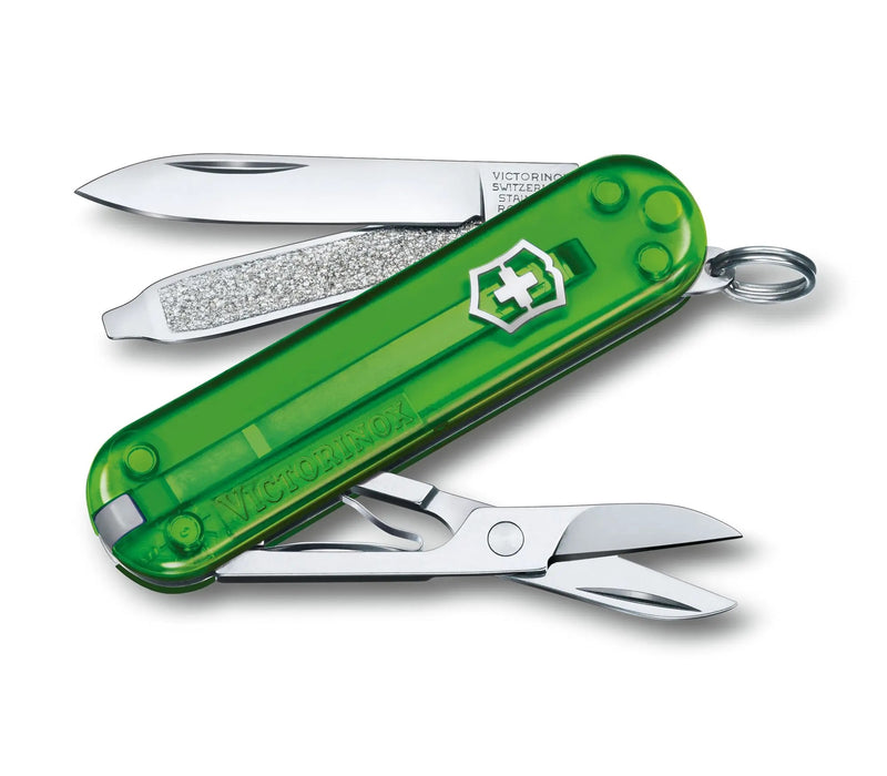 Victorinox Classic SD (Green Tea) Swiss Army Knife Multi-Tool 0.6223.T41G