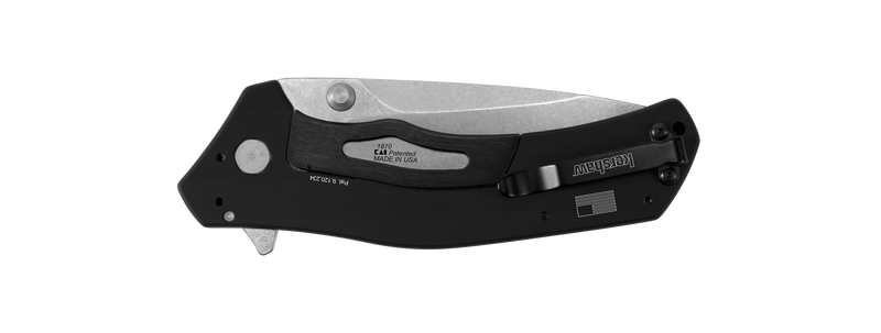 Kershaw Knockout Assisted Opening Knife (3.25" Stonewash) 1870