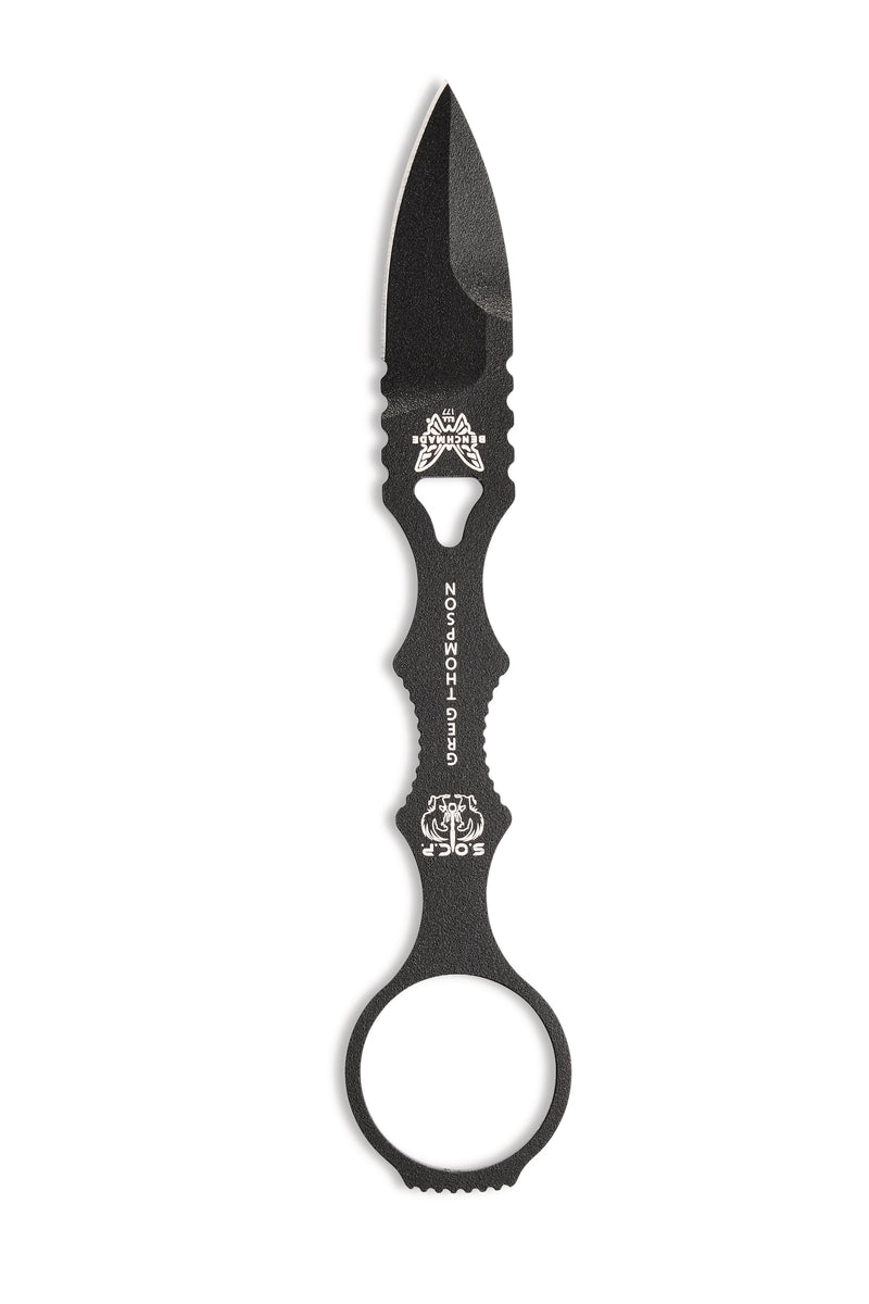 Benchmade Mini SOCP Fixed Blade Knife (2.22" Black) 177BK