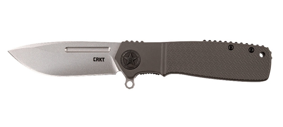 CRKT Ken Onion Homefront Assisted Knife OD Green (3.56" Bead Blast) K252GXP