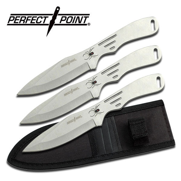 Perfect Point Throwing Knife Set, 8" Overall RC-179-3