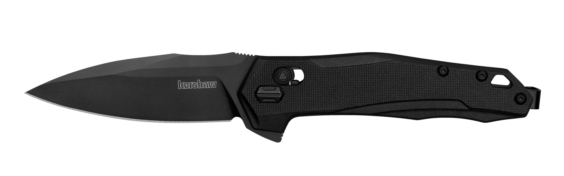 Kershaw Monitor Bar Lock Knife Black FRN (3" Black D2) 2041