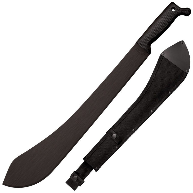 Cold Steel Bolo Machete Fixed Blade Knife (18" Black) CS-97LBMS