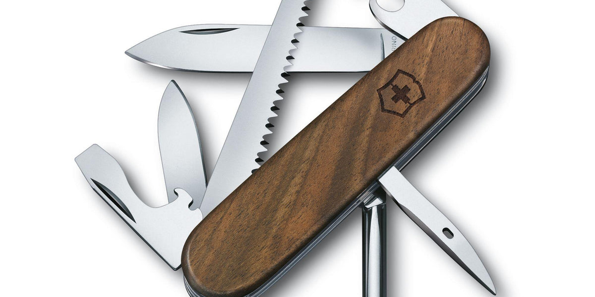 Victorinox hiker wood sale