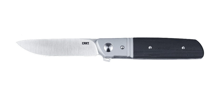 CRKT Kenny Onion Bamboozled Liner Lock Flipper Knife G10 w/ Bolster (3.34" Satin) 5720