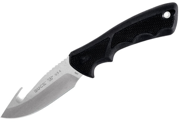 Buck BuckLite Max II Large Guthook Fixed Blade Knife (4" SW) 0685BKG