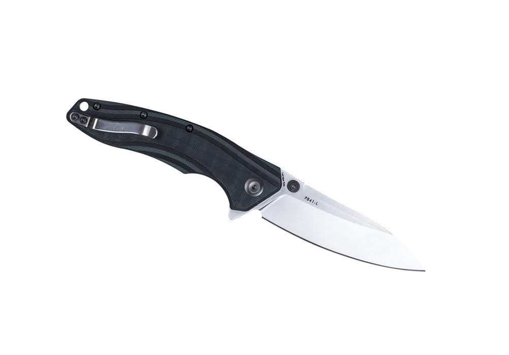 Ruike Liner Lock Knife Green & Black G-10 (3.54" Satin) P841-L