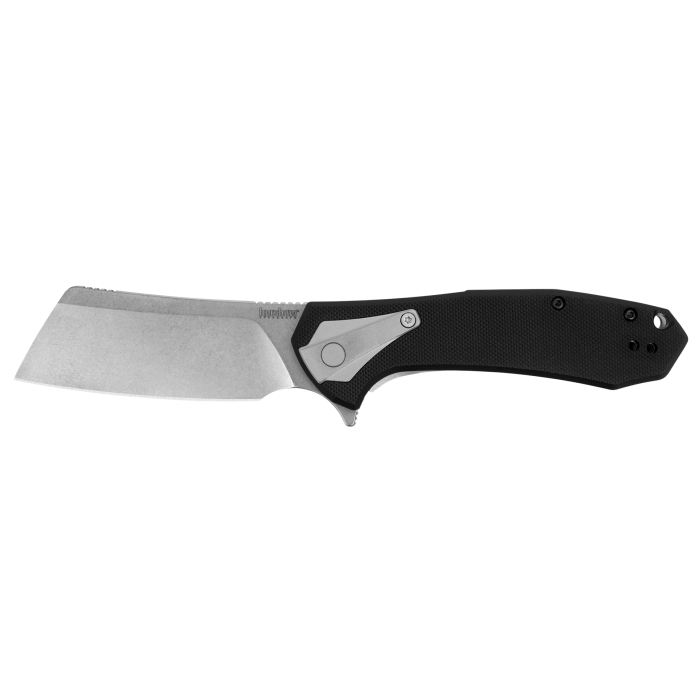 Kershaw Bracket Cleaver Assisted Frame Lock Knife Black G-10 (3.4" SW) 3455
