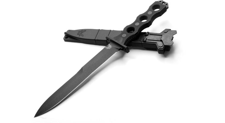 Benchmade SOCP Fixed Blade G-10 Black (7.11" Black) 185BK