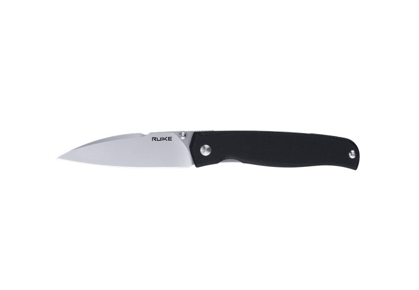 Ruike Liner Lock Folding Knife Black G-10 (2.91" Bead Blast) P662-B