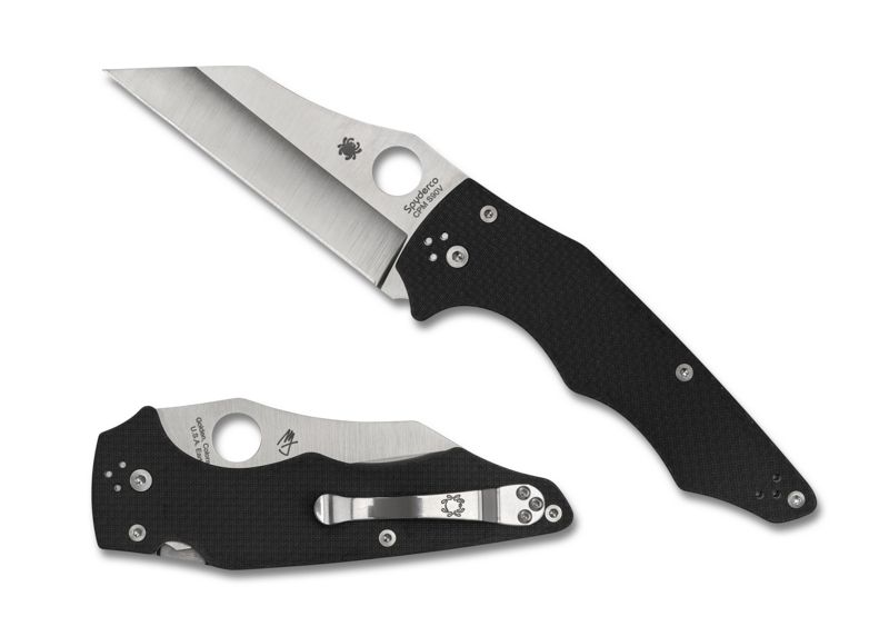 Spyderco YoJumbo SPRINT RUN Compression Lock Knife Carbon Fiber (3.98" Satin S90V) C253CFP