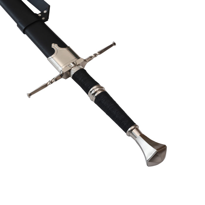 The Witcher Geralt`s Sword Red - Handmade Carbon Steel