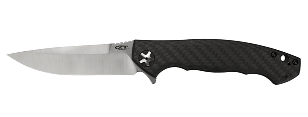 Zero Tolerance Flipper Knife Carbon Fiber (4.1" Satin) ZT 0452CF