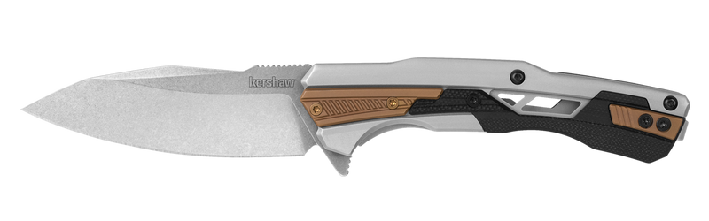 Kershaw Endgame Frame Lock Knife Bronze PVD/GFN (3.25" Stonewash) 2095