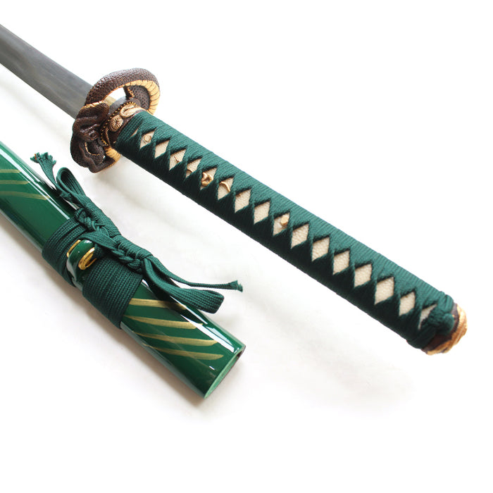 Folded Grass Snake Katana Sword