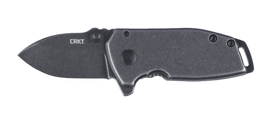 CRKT Burnley Squid Compact Frame Lock Knife (1.75" Black SW) 2485K
