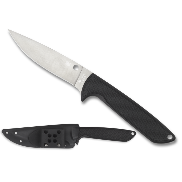 Spyderco WaterWay fixed blade knife Knife Black G-10 (4.44" Satin) FB43GP