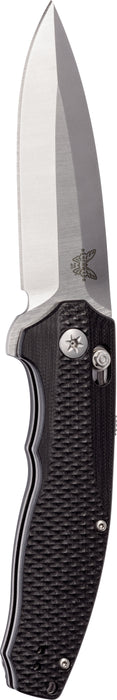 Benchmade Vector AXIS-Assist Knife Black G-10 (3.6" Satin) 495