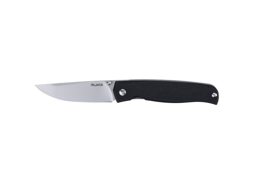 Ruike Liner Lock Folding Knife Black G-10 (2.91" Bead Blast) P661-B